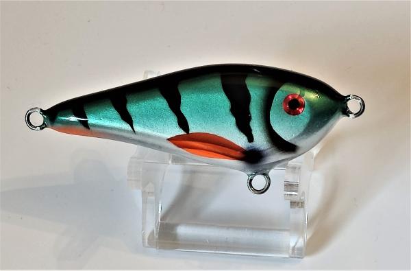 Gewefish,- Holzköder, 10cm, S, Türkis Perch